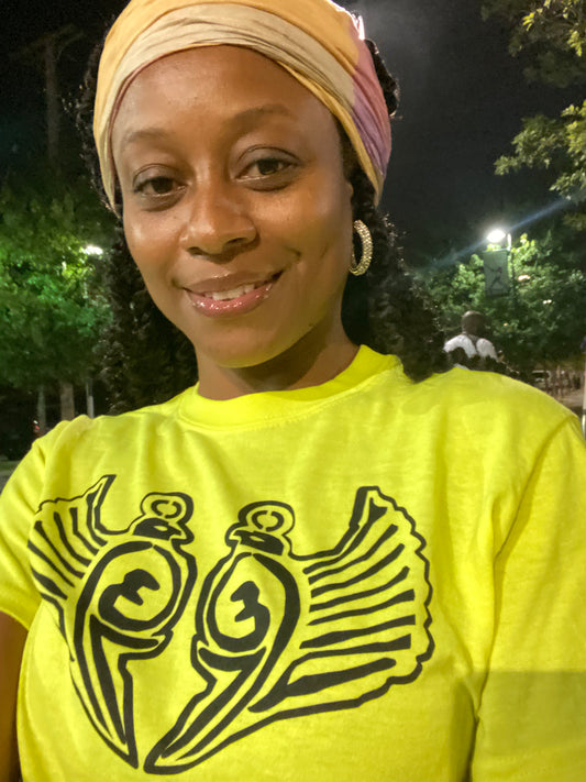 Hazard Yellow Signature Tee